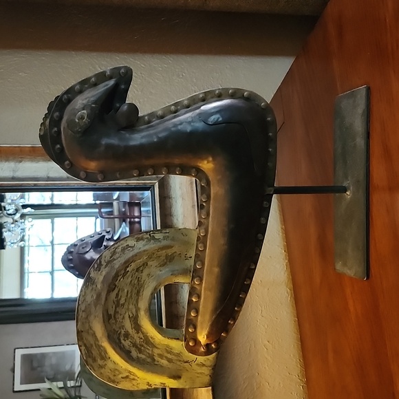 GLOBAL VIEWS STYLIZED METAL ROOSTER DECOR - Picture 10 of 10